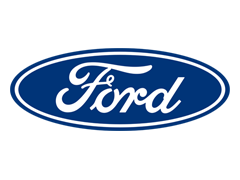 Ford blue oval logo.